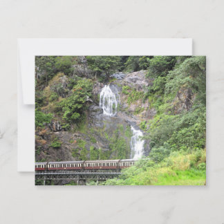 Kuranda Skyrail Bahn in Cairns, Queensland. Postkarte