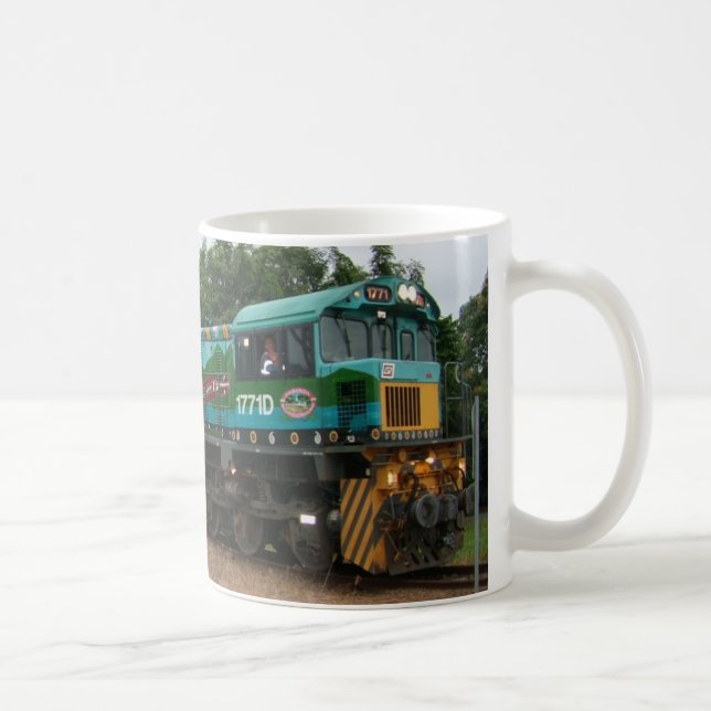 Kuranda Touristen-Eisenbahn Tasse (Rechts)