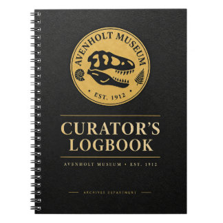 Kuratoren-Logbuch – Archiv des Avenholt-Museums No Notizblock