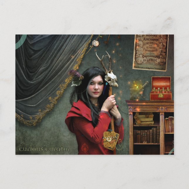 Kuratorpostkarte Postkarte (Vorderseite)