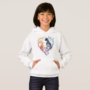 Kuraudea eine niedlich blühend Liebe Hoodie