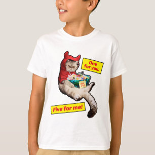 Kurbelbauchkatze T-Shirt