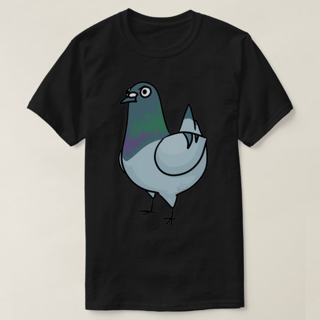 Kurbelgetaube 1 T-Shirt (Design vorne)