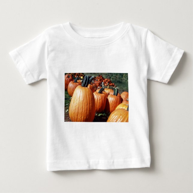 Kürbis Baby T-shirt (Vorderseite)
