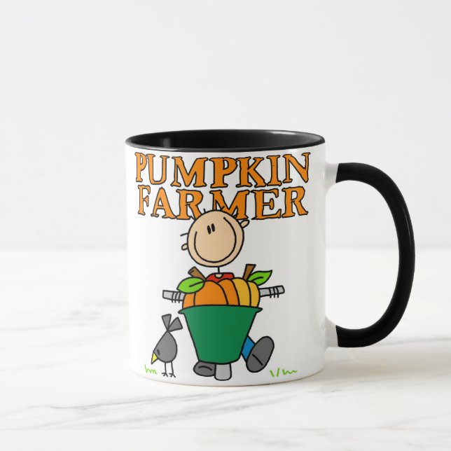 Kürbis-Bauers-Tasse Tasse (Rechts)