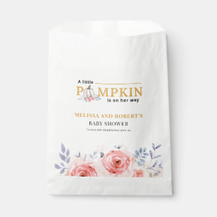 Kürbis-Blumen-Baby-Party Geschenktütchen