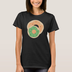 Kürbis-Donuts-Sprinkles-Frosting-Kostüm-Party T-Shirt