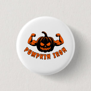 Kürbis Eisen Button