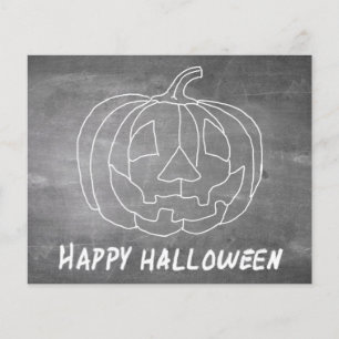 Kürbis für Halloween 1-Chalkboard-Look