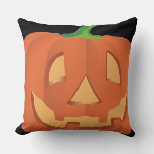Kürbis für Halloween 1 Kissen
