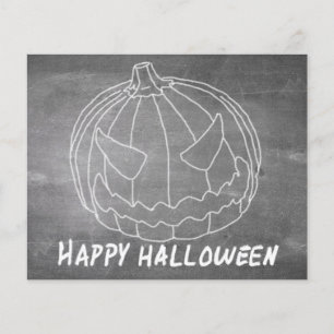Kürbis für Halloween-6-Chalkboard-Look
