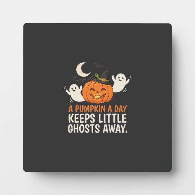 Kürbis-Geist-Halloween-Zitat-Design_1 Fotoplatte (Vorderseite)
