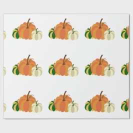 Kürbis-Geschenkpapier Geschenkpapier