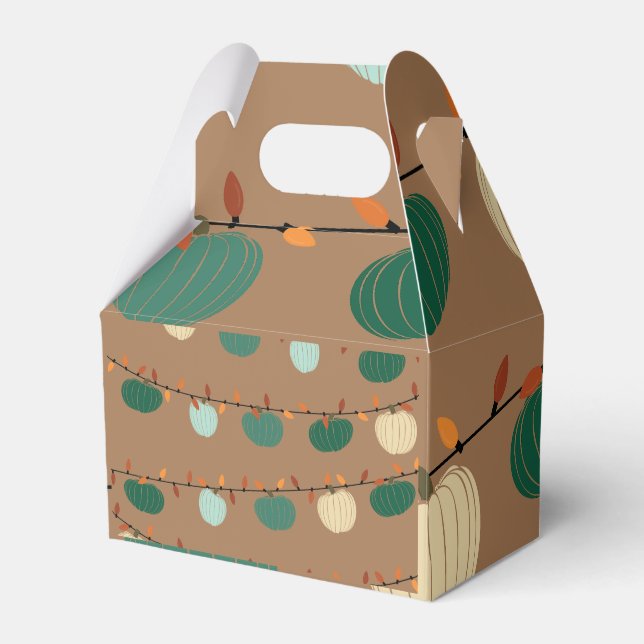 Kürbis Geschenkschachtel (Vorderseite)
