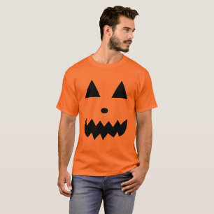 Kürbis-Gesicht Halloween T-Shirt