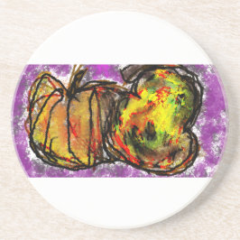 Kürbis Getränkeuntersetzer