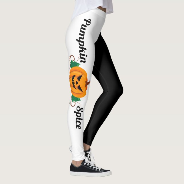 Kürbis-Gewürz Leggings (Rechts)