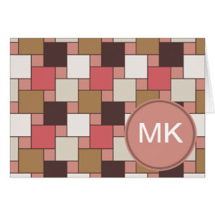 Kürbis-Gewürz-Webart-Muster