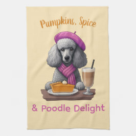 Kürbis, Gewürze und Gewürze Geschirrtuch