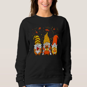 Kürbis-Gnome Herbst Herbst Cute Halloween Thanksgi Sweatshirt