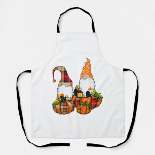 Kürbis-Gnome Herbst Herbst Lieb Halloween Schürze