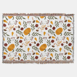 Kürbis, Granatäpfel und Birnen Decke