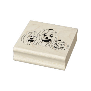 Kürbis Gummistempel