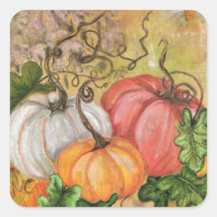 Kürbis Halloween Aufkleber