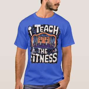 Kürbis Halloween Fitnessstudio lustiger Halloween T-Shirt