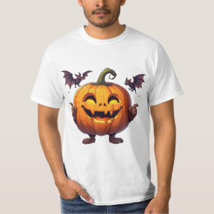 Kürbis Halloween Fledermäuse 🎃 T-Shirt