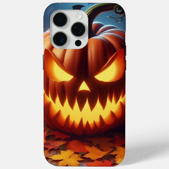 Kürbis/Halloween/Fledermauslöffel Case-Mate iPhone Hülle (Rückseite)