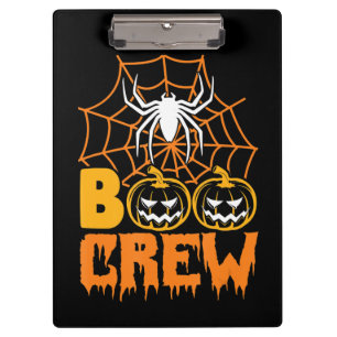 Kürbis Halloween Spinne Krankenschwester Halloween Klemmbrett