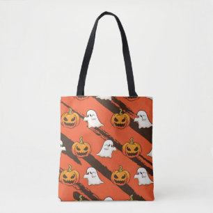 Kürbis-Halloween-Thema, nahtloses Muster.