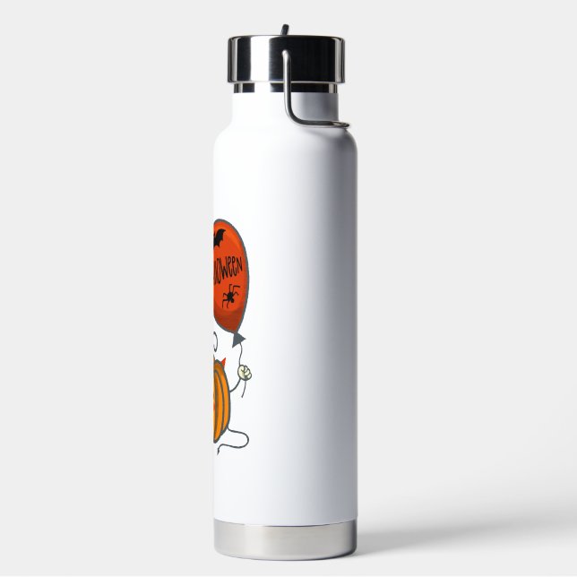 Kürbis Halloween Trinkflasche (Links)