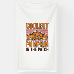 Kürbis Halloween Vintage Des Banner