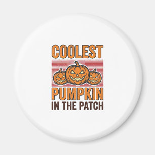 Kürbis Halloween Vintage Des Magnet