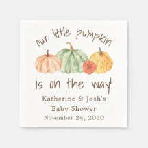 Kürbis-Herbst-Baby-Party