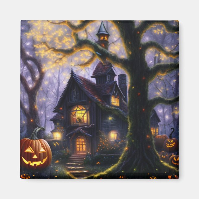 Kürbis/Herbst/Herbst/Halloween Magnet (Vorne)