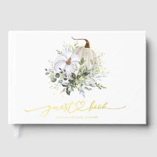 Kürbis-Herbst-Hochzeit Gästebuch