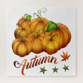Kürbis Herbst Puzzle