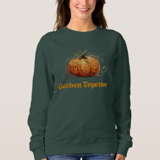 Kürbis-Herbst-Sweatshirt zum Zusammenkommen Sweatshirt