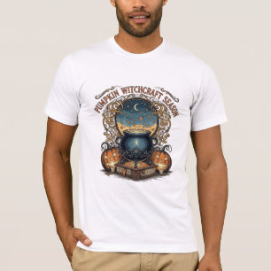 Kürbis-Hexensaison - Vintage Halloween T-Shirt