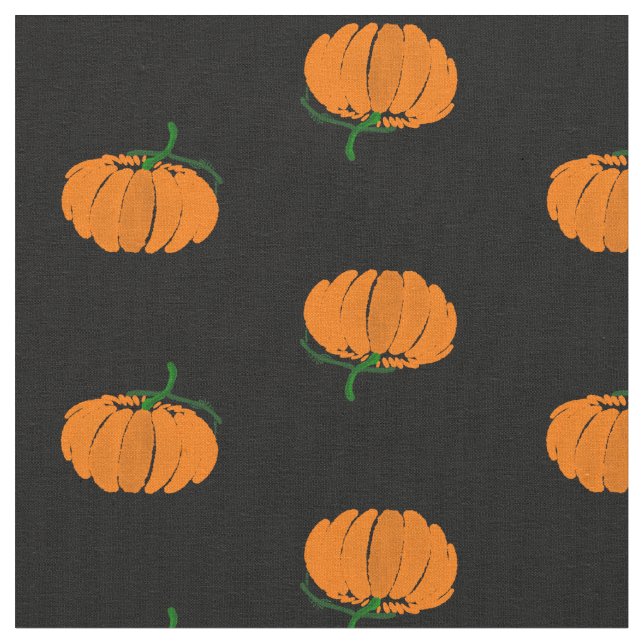 Kürbis im Herbst Stoff (Nahaufnahme)