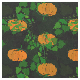 Kürbis im Herbst Stoff