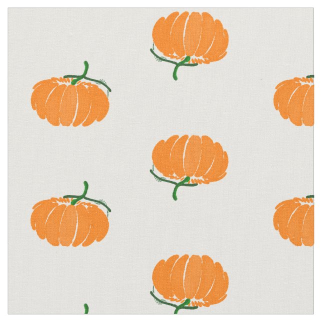 Kürbis im Herbst Stoff (Nahaufnahme)