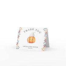 Kürbis in den Hut - Danke