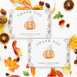 Kürbis in den Hut - Danke