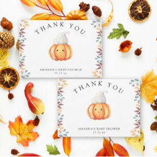 Kürbis in den Hut - Danke