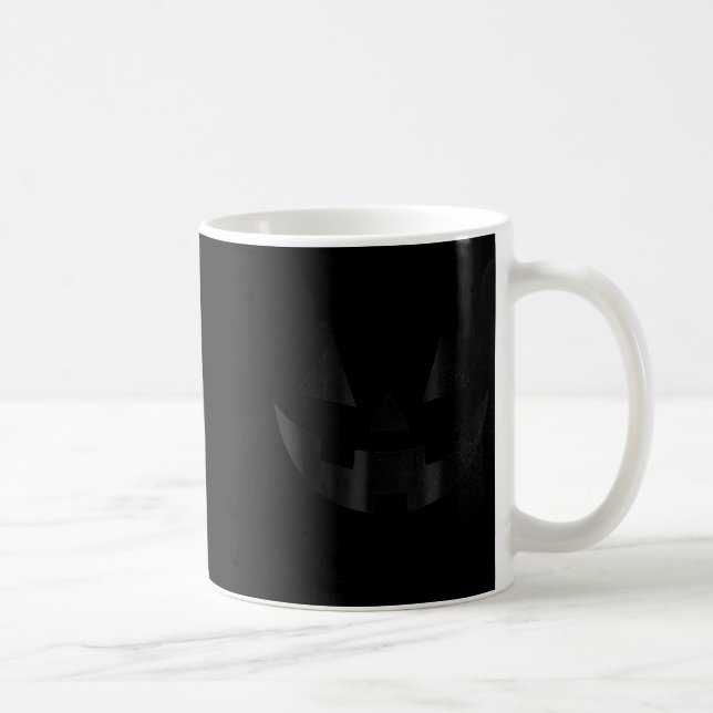 Kürbis Jack Halloween O Laterne  Kaffeetasse (Rechts)