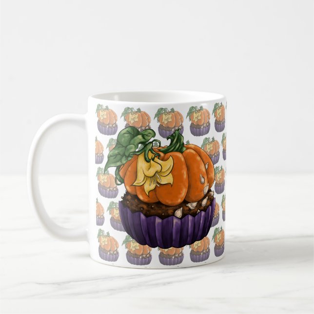 Kürbis Kaffeetasse (Links)